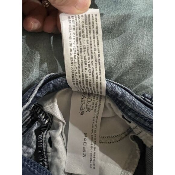 Hollister Distressed Short Shorts Denim Jeans Juniors Womens 7 Waist 28… - Picture 11 of 12